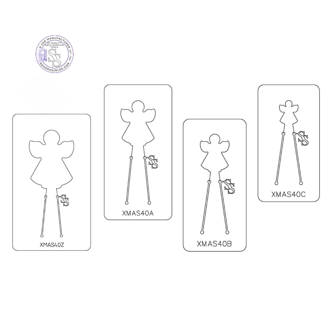 PANCAKE DIE XMAS40 ANGEL